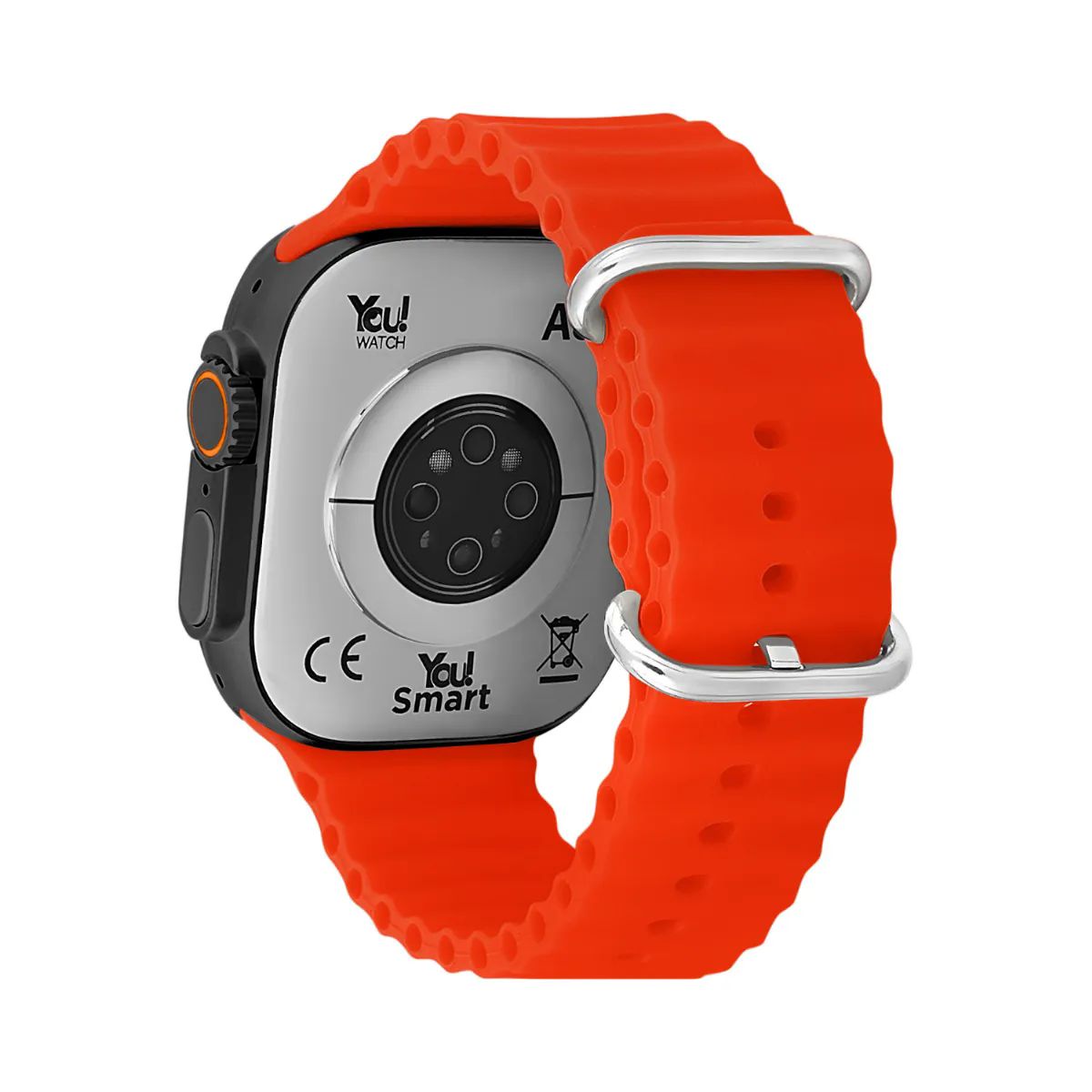 You Watch A8-A81PRO You Smart Black & Red Silicon Unisex Kol Saati