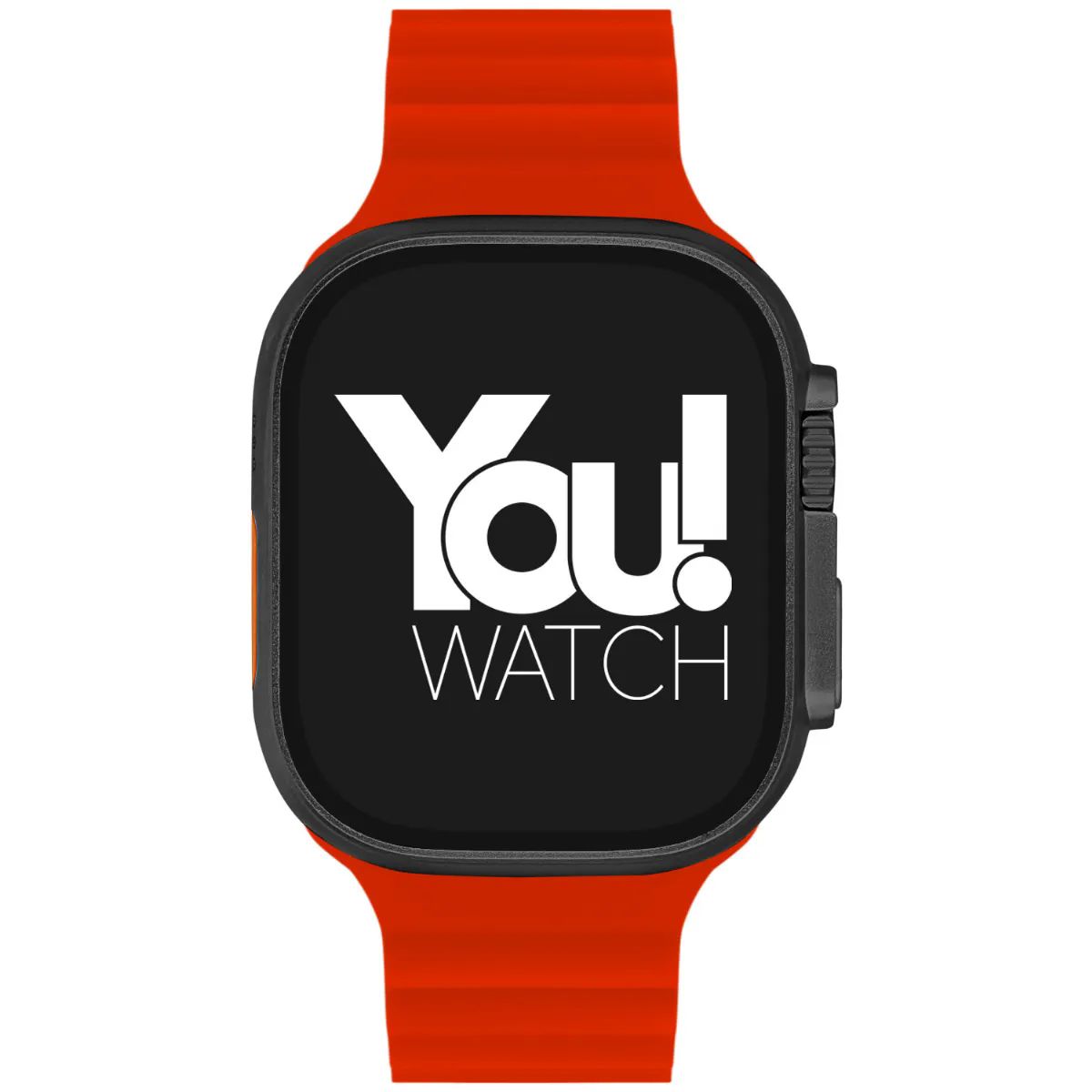 You-Watch-A8-A81PRO-You-Smart-Black-&-Red-Silicon-Unisex-Kol-Saati