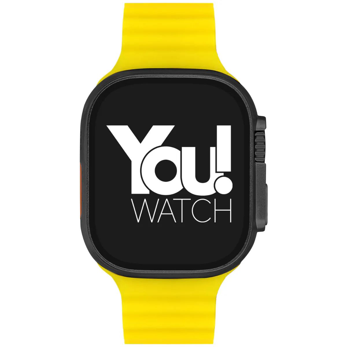 You-Watch-A8-A82PRO-You-Smart-Black-&-Yellow-Silicon-Unisex-Kol-Saati