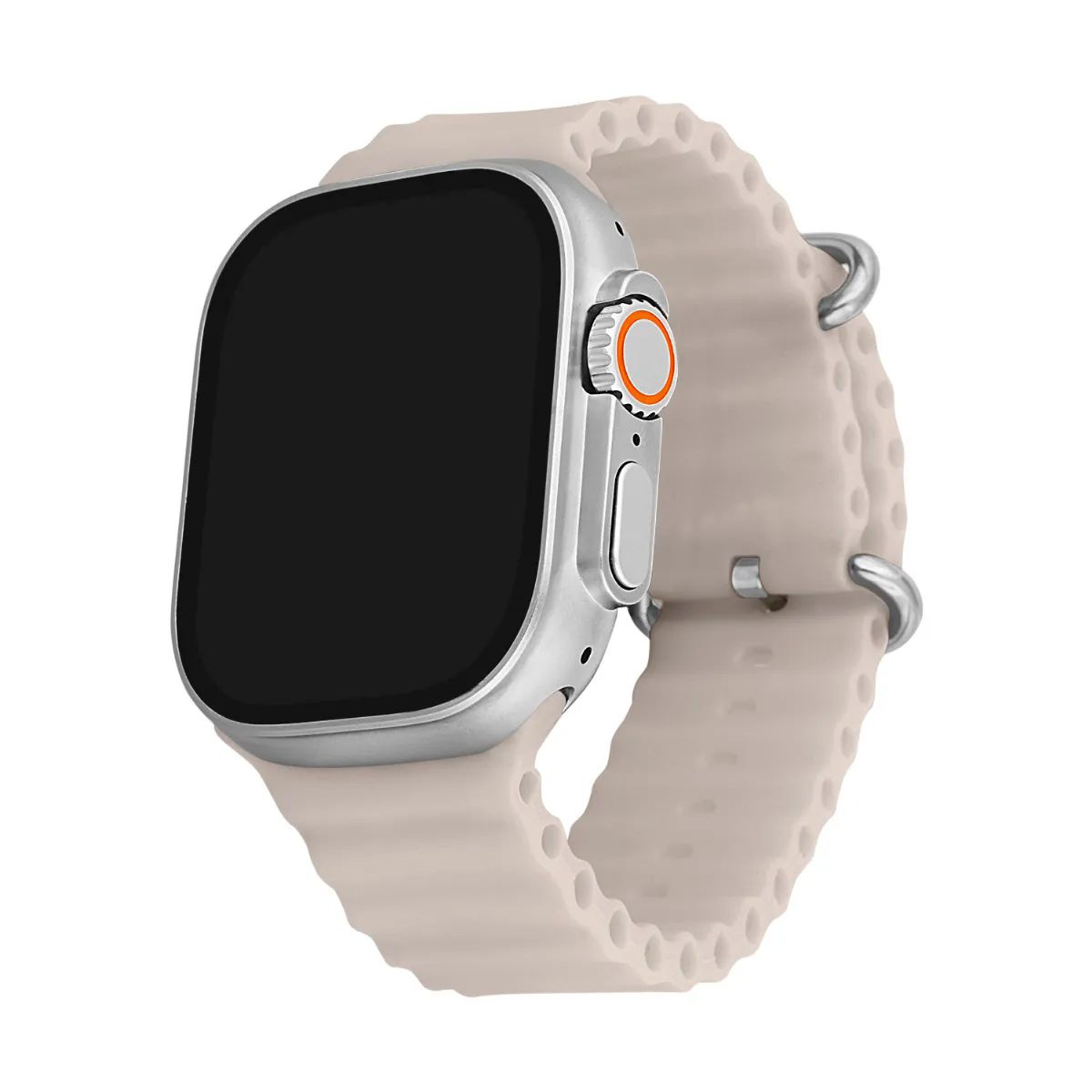 You-Watch-A8-A85-You-Smart-Silver-&-Gray-Silicon-Unisex-Kol-Saati
