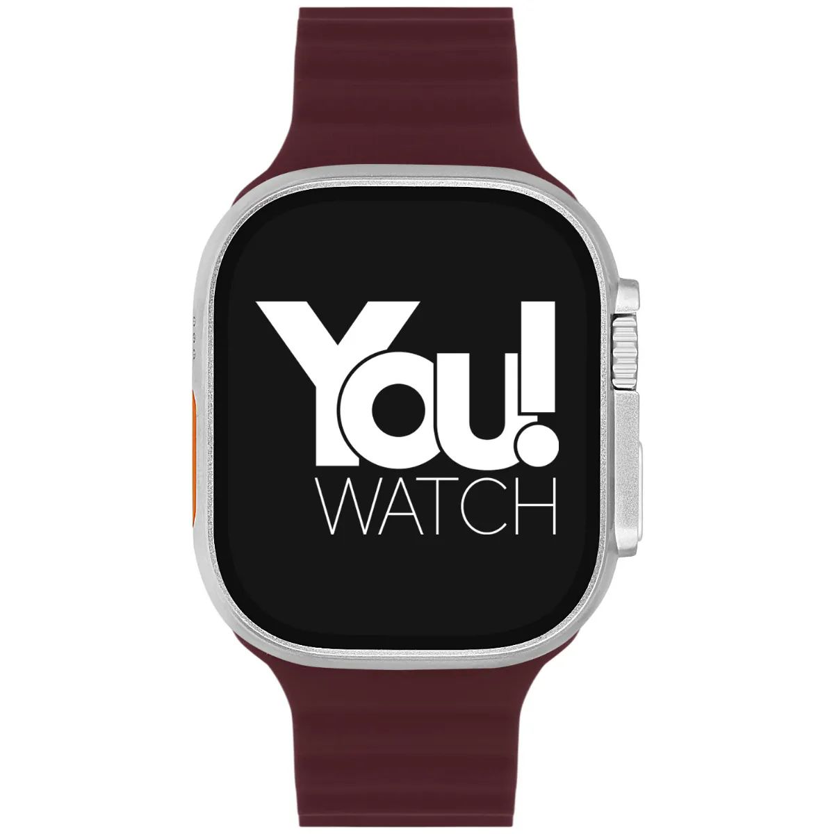 You-Watch-A8-A86-You-Smart-GOLD-&-Brown-Silicon-Unisex-Kol-Saati