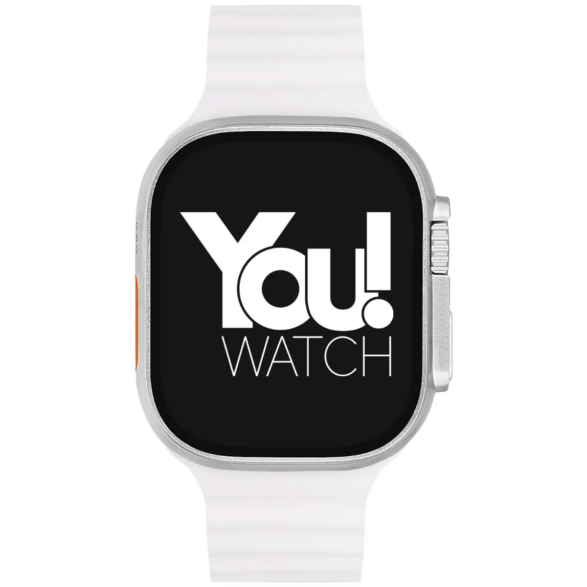 You-Watch-A8-A88-You-Smart-GOLD-&-White-Silicon-Unisex-Kol-Saati