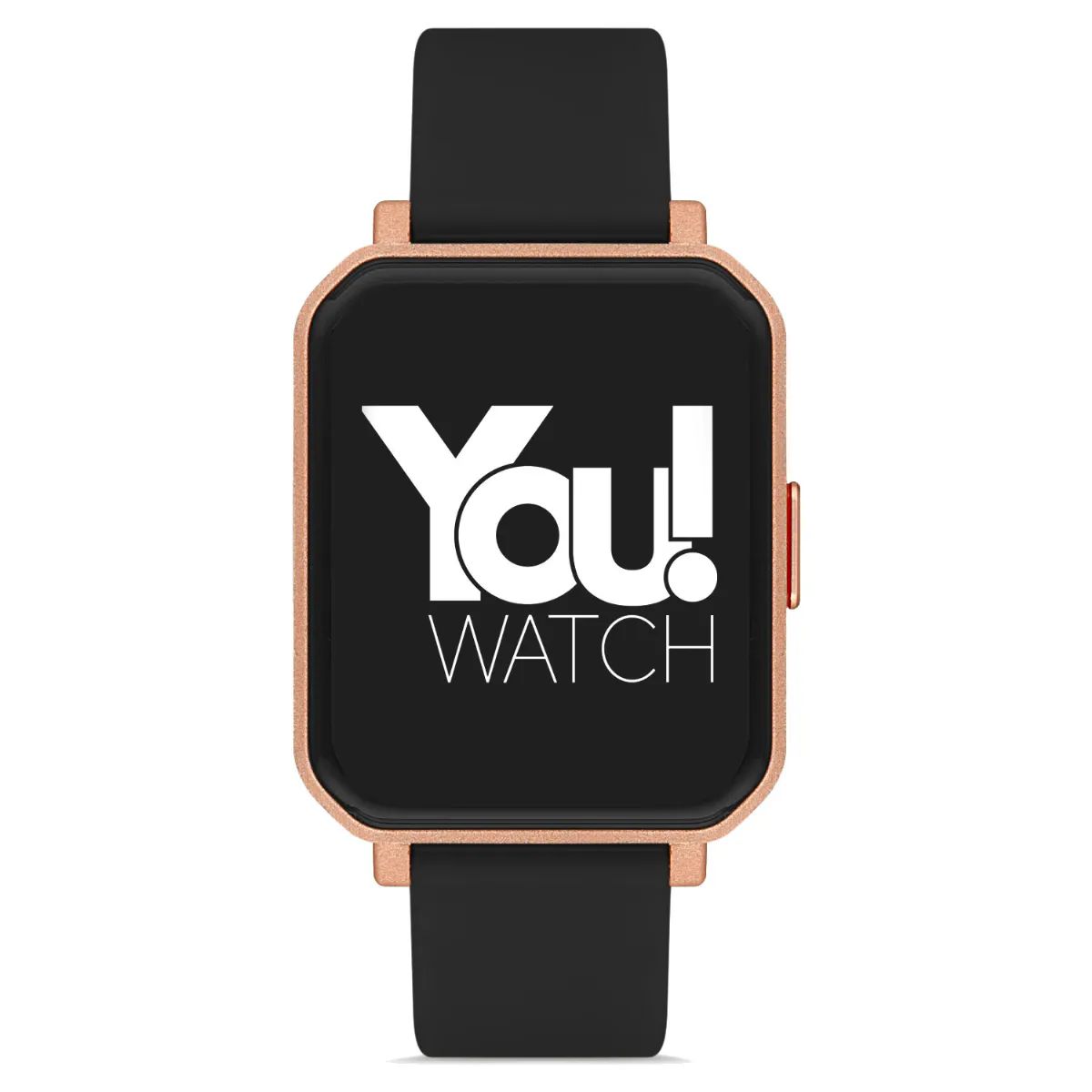You-Watch-F12-YF123-You-Smart-Rose-&-Black-Silicon-Unisex-Kol-Saati