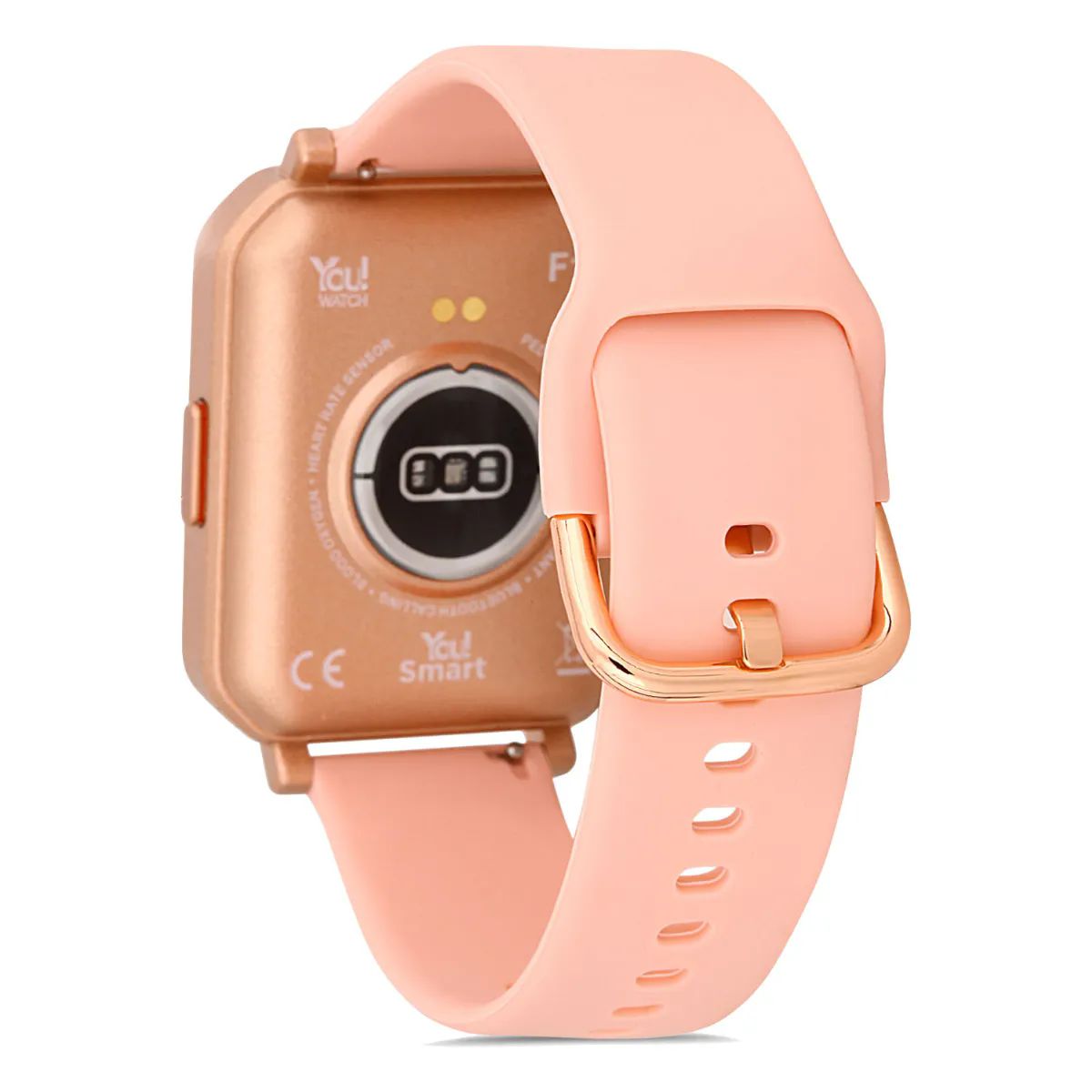 You Watch F12-YF124 You Smart Rose & Pink Silicon Unisex Kol Saati