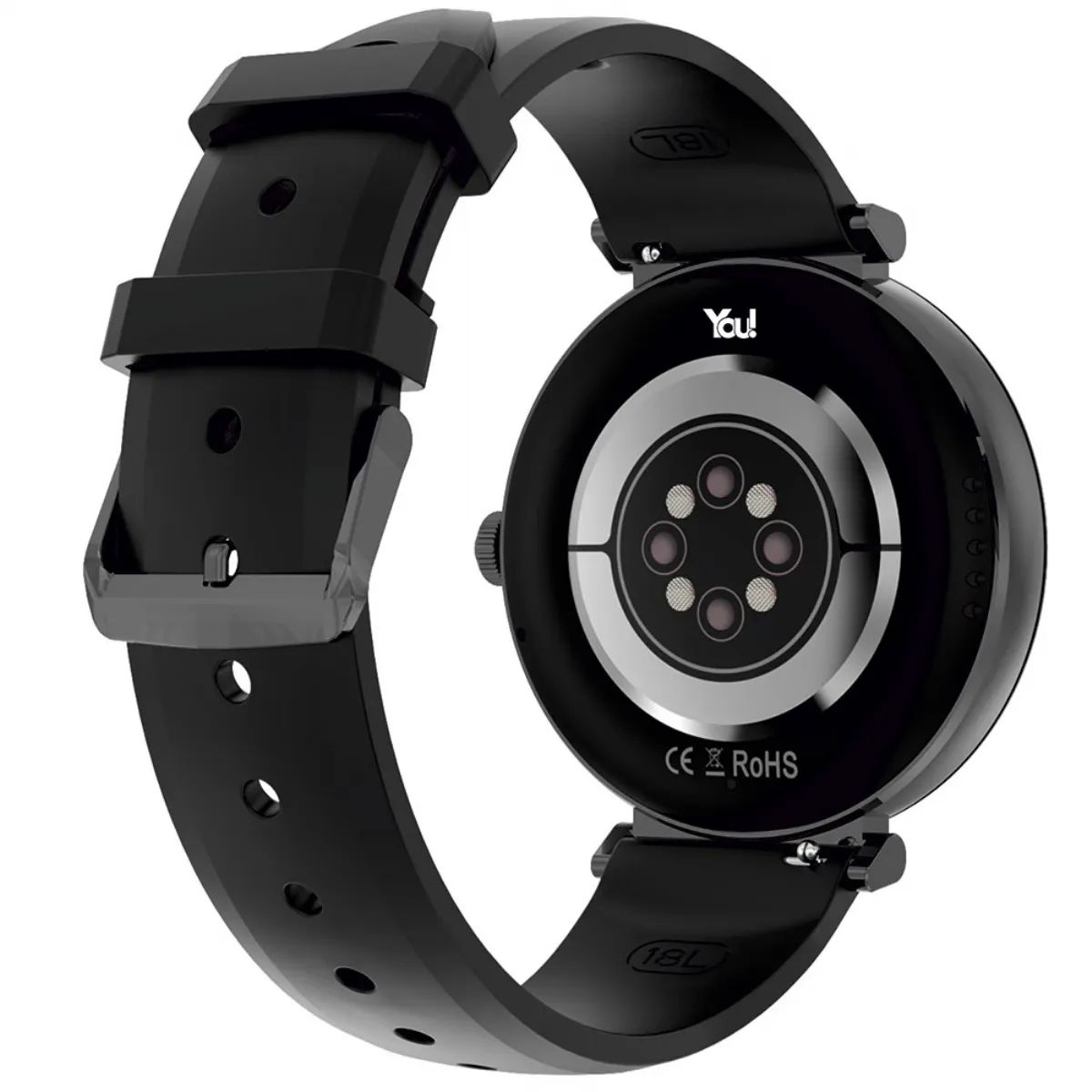 You-Watch-F15-YF150-You-Smart-Black-&-Black-Silicon-Bayan-Kol-Saati
