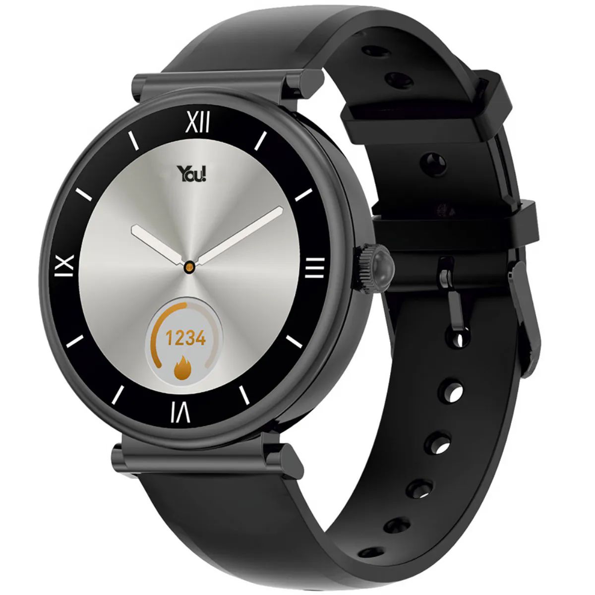 You-Watch-F15-YF150-You-Smart-Black-&-Black-Silicon-Bayan-Kol-Saati