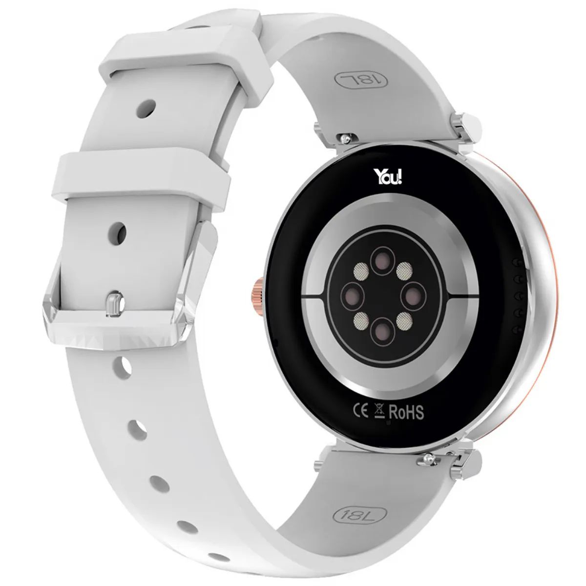 You-Watch-F15-YF152-You-Smart-Silver-&-Gray-Silicon-Bayan-Kol-Saati