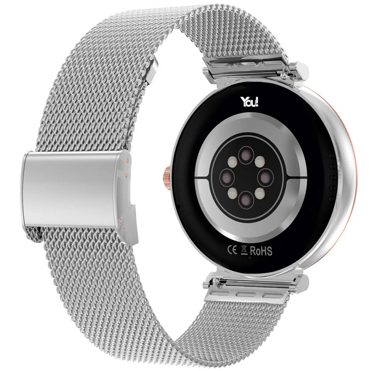 You-Watch-F15-YF154-You-Smart-Silver-&-Silver-Hasir-Bayan-Kol-Saati