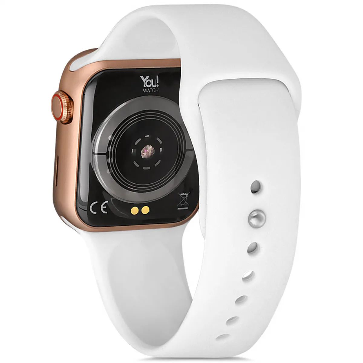 You Watch F3-YF303 You Smart Rose & White Silicon Unisex Kol Saati