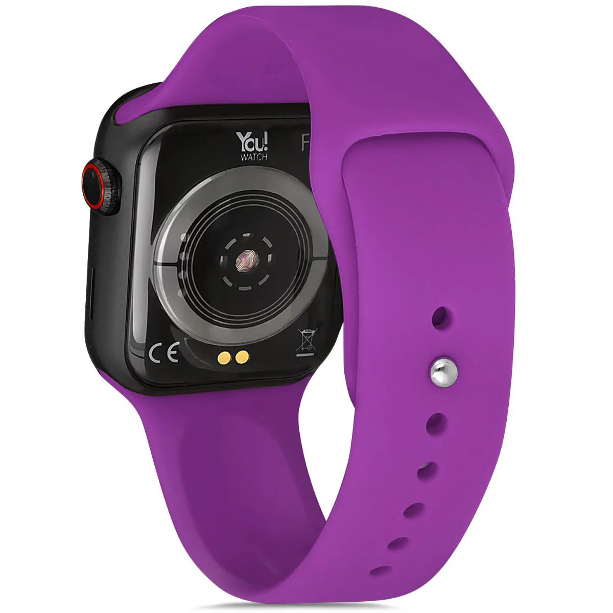 You Watch F3-YF306 You Smart Black & Purple Silicon Unisex Kol Saati
