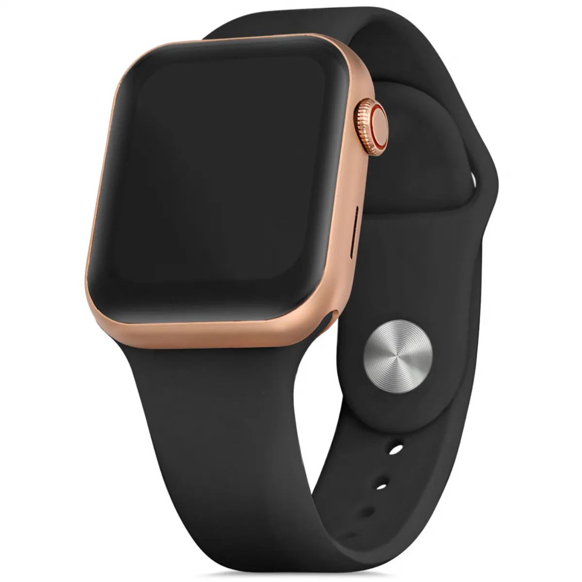 You-Watch-F3-YF308-You-Smart-Rose-&-Black-Silicon-Unisex-Kol-Saati