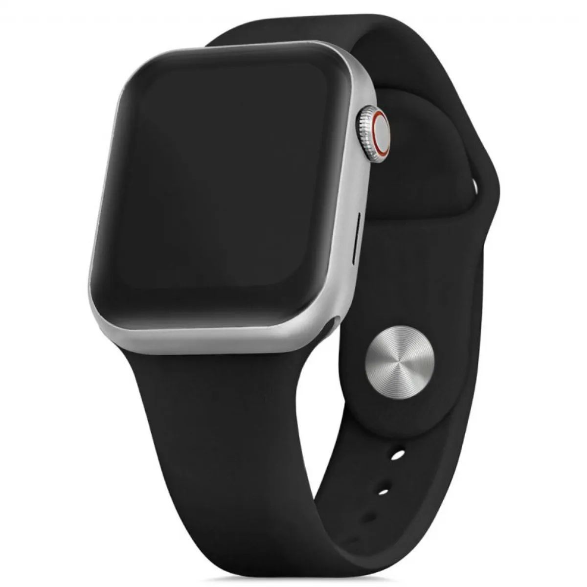 You-Watch-F3-YF309-You-Smart-Silver-&-Black-Silicon-Unisex-Kol-Saati