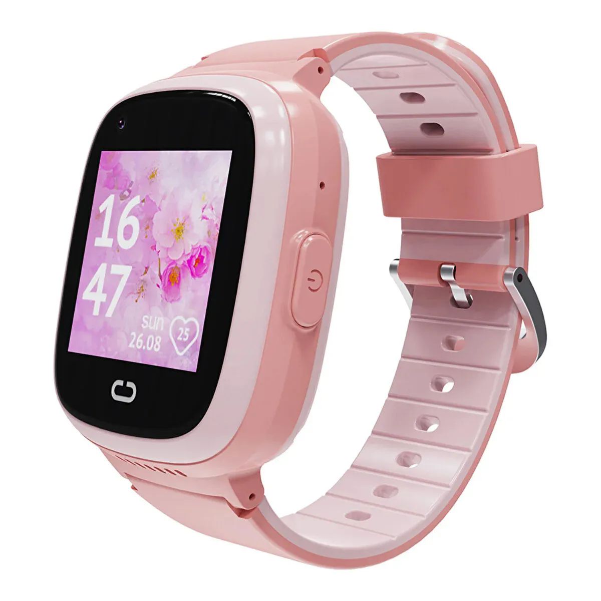 You-Watch-IS5470.P-You-Gps-Pembe-&-Pembe-Silikon-Unisex-Kol-Saati