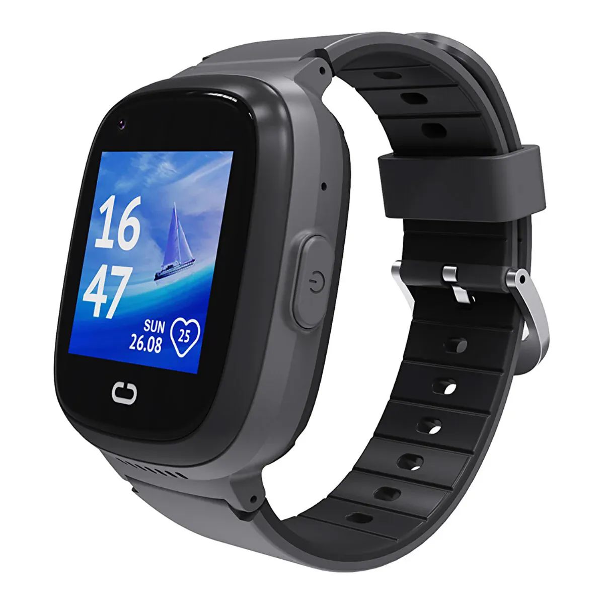 You-Watch-IS5470.S-You-Gps-Siyah-&-Siyah-Silikon-Unisex-Kol-Saati