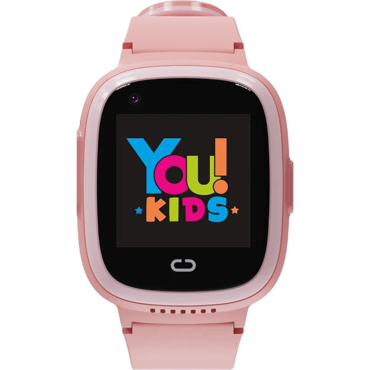 You-Watch-KN8100.P-You-Gps-Pembe-&-Pembe-Silikon-Unisex-Kol-Saati
