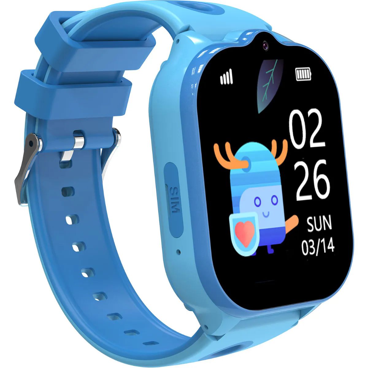 You Watch KN8101.M You Gps Mavi & Mavi Silikon Unisex Kol Saati