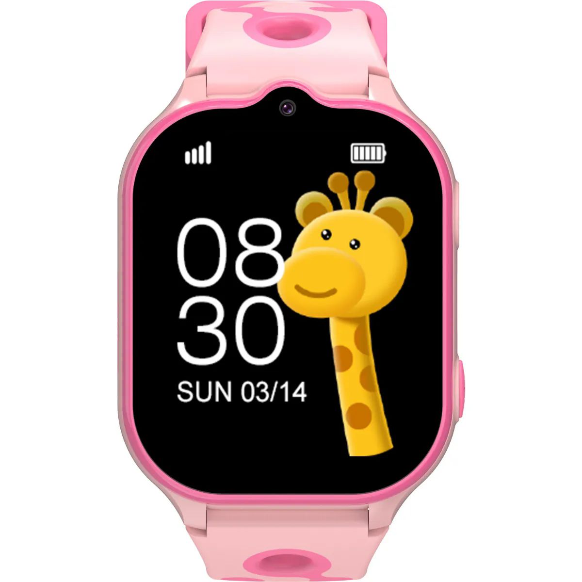 You-Watch-KN8101.P-You-Gps-Pembe-&-Pembe-Silikon-Unisex-Kol-Saati