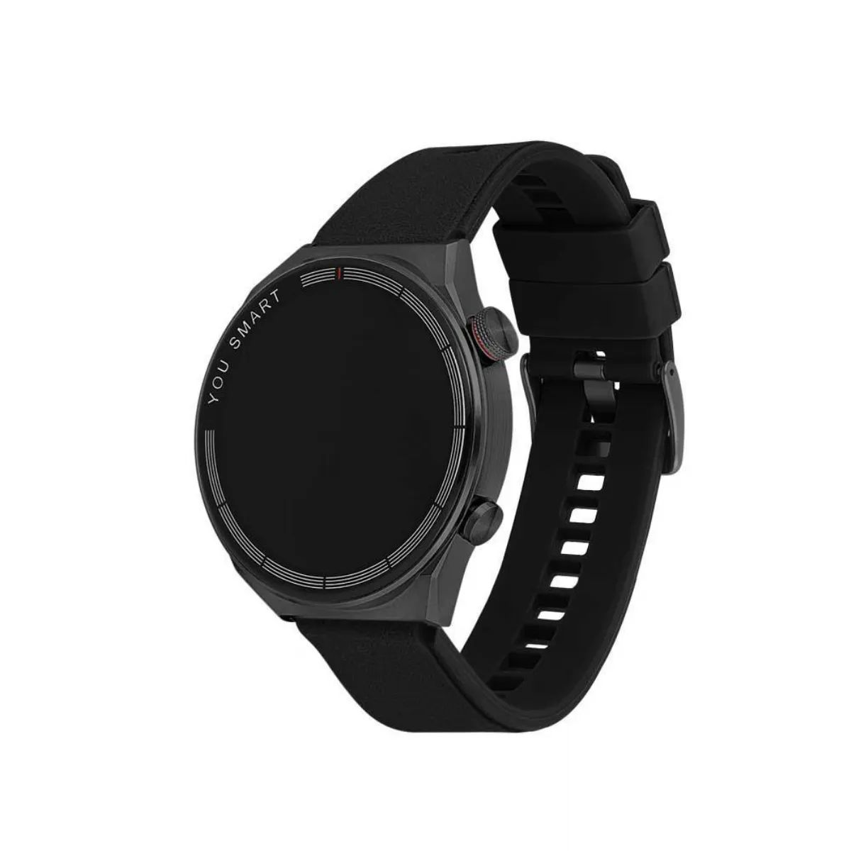 You Watch R13-AR132 You Smart Black Has�r & Black Silicon Unisex Kol Saati