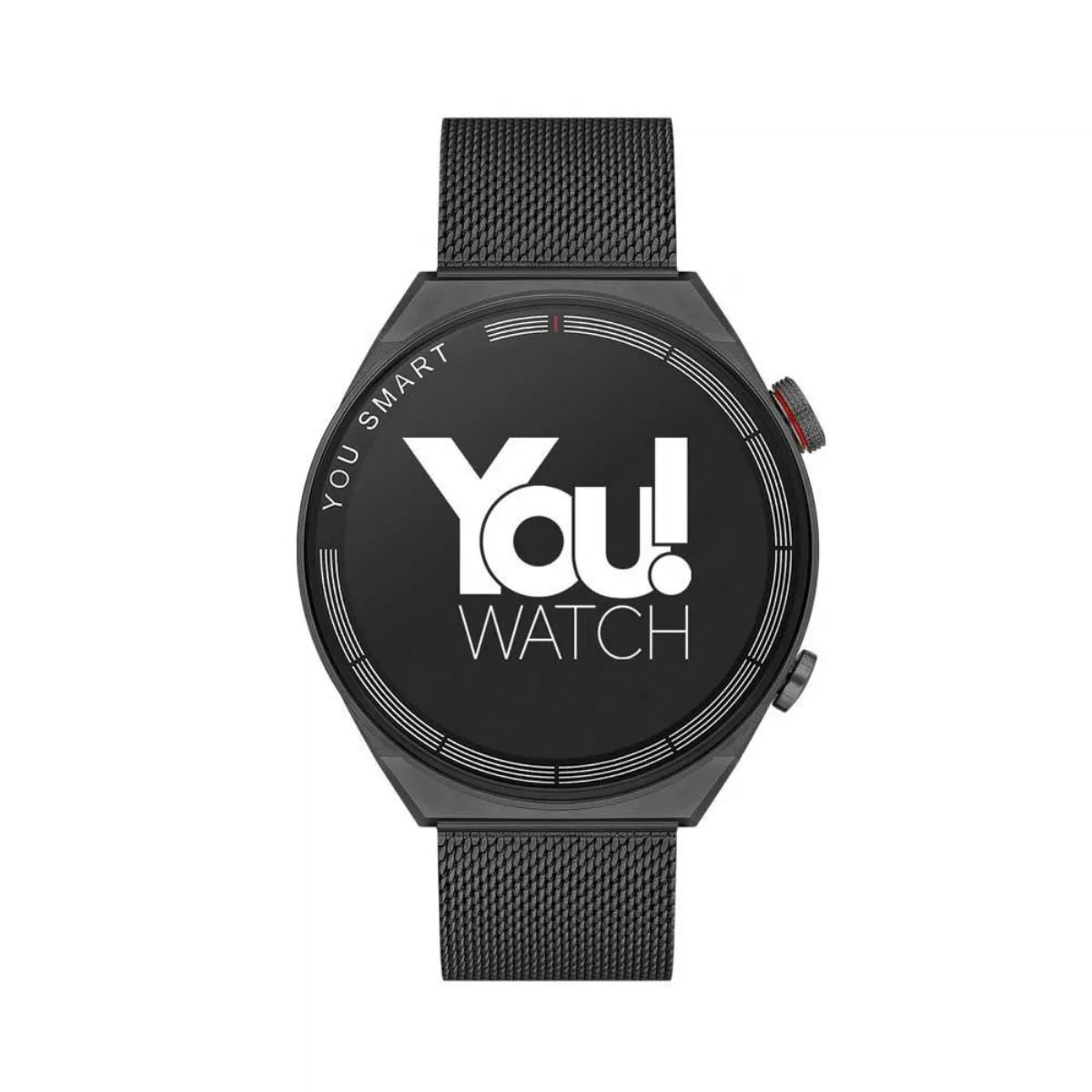 You Watch R13-AR132 You Smart Black Has�r & Black Silicon Unisex Kol Saati