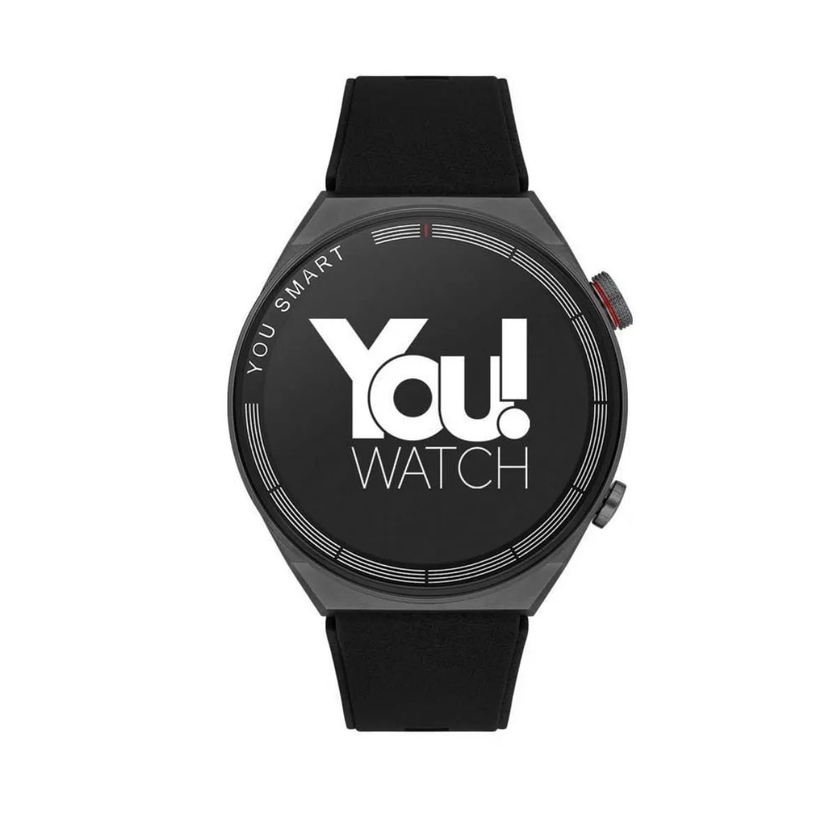 You Watch R13-AR132 You Smart Black Has�r & Black Silicon Unisex Kol Saati