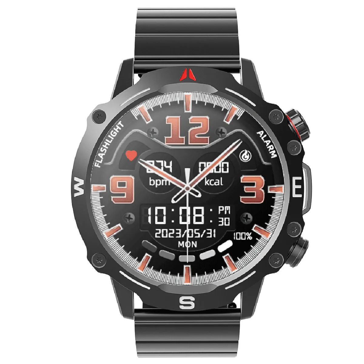 You-Watch-R15-AR151-You-Smart-Black-Metal-&-Black-Metal-Unisex-Kol-Saati